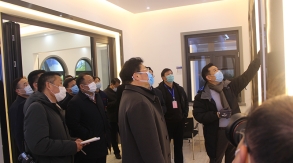 On the afternoon of February 26th, Secretary Gao of the County Party Committee and his delegation came to Jingtai Glass to supervise the resumption of work and production, epidemic prevention and control, and safety production of the enterprise, and visit