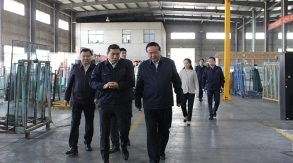 Xu Jiabao, Deputy Director of the Standing Committee of the Municipal People's Congress, led a research team to visit our factory